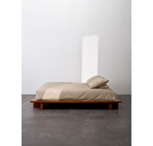 Marc O'Polo Tove Dekbedovertrek Dark sand 200x200/220