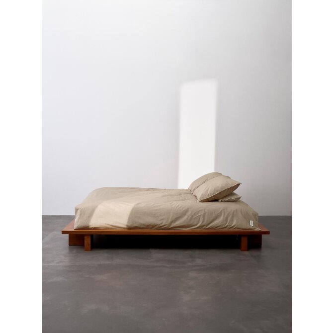 Marc O'Polo Tove Dekbedovertrek Dark sand 200x200/220