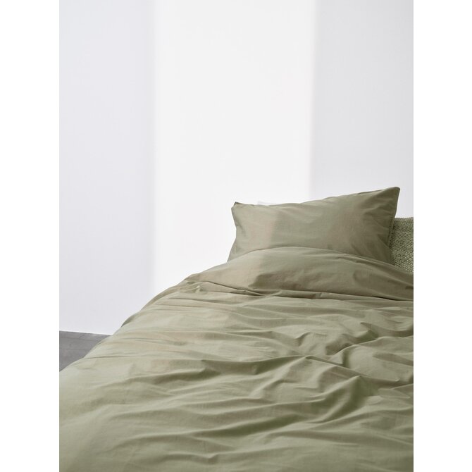 Marc O'Polo Tove Dekbedovertrek Moss green 240x200/220 Marc O'Polo Tove Dekbedovertrek Moss green 240x200/220