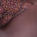 Pip Studio Pip Studio Thousand Leaves hoeslaken  Mauve 100x200 cm Hoekhoogte 25 cm