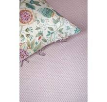 Pip Studio Hoeslaken Thousand Leaves Lila 90x200 cm Hoekhoogte 25 cm