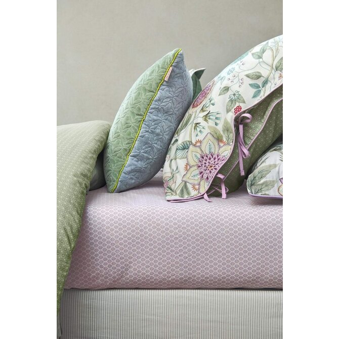 Pip Studio Hoeslaken Thousand Leaves Lila 90x200 cm Hoekhoogte 25 cm Pip Studio Hoeslaken Thousand Leaves Lila 90x200 cm Hoekhoogte 25 cm