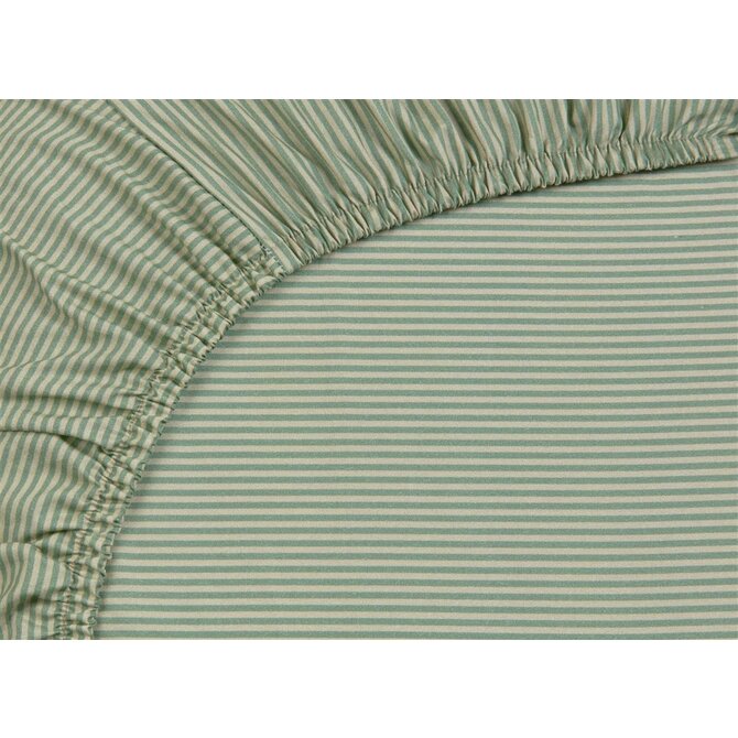 Pip Studio Duo Stripe Hoeslakens- Khaki 100x200 cm Hoekhoogte: 25 cm Pip Studio Duo Stripe Hoeslakens- Khaki 100x200 cm Hoekhoogte: 25 cm