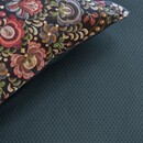 Pip Studio Pip Studio Thousand Leaves hoeslaken  Donkerblauw 100x200 cm Hoekhoogte 25 cm
