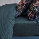 Pip Studio Pip Studio Thousand Leaves hoeslaken  Donkerblauw 100x200 cm Hoekhoogte 25 cm