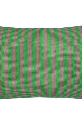 Pip Studio Bonsoir Stripe Cushion Green 40x60 cm
