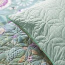Pip Studio Pip Studio Viva Las Flores Quilt Green 180x260 cm