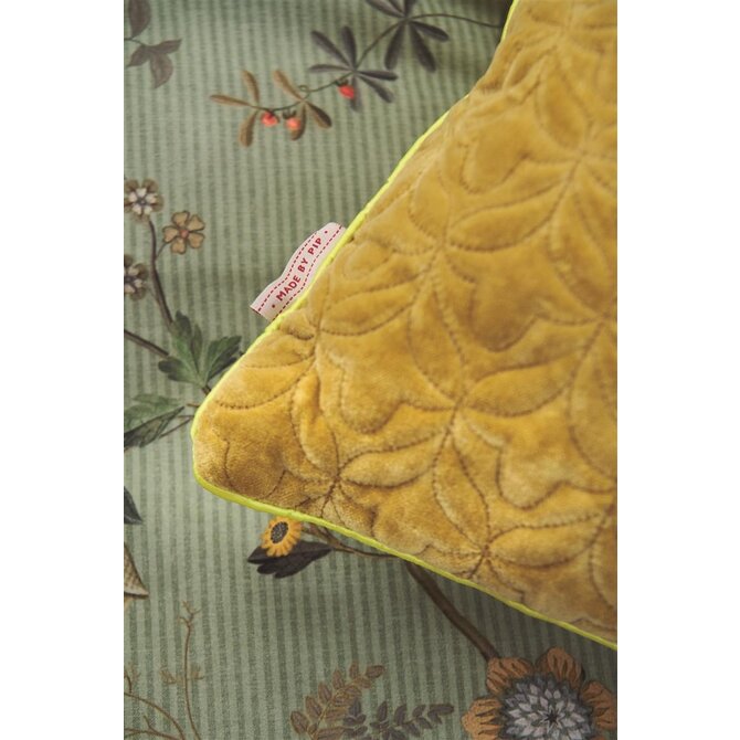 Pip Studio BeddingHouse Quilty Dreams_Bright Yellow 45x45 cm Pip Studio BeddingHouse Quilty Dreams_Bright Yellow 45x45 cm