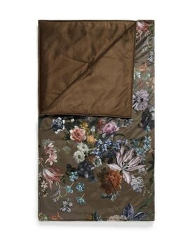 Essenza Isabelle quilt Darkest brown 270x265