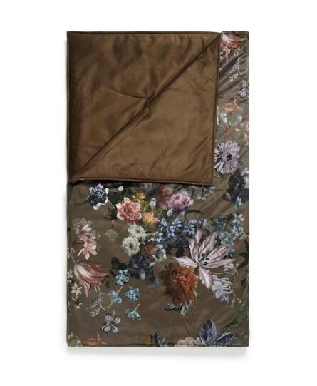 Essenza Isabelle quilt Darkest brown 220x265