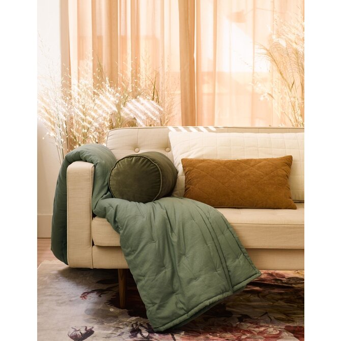 Essenza Ruth Quilt 220x265 Laurel green