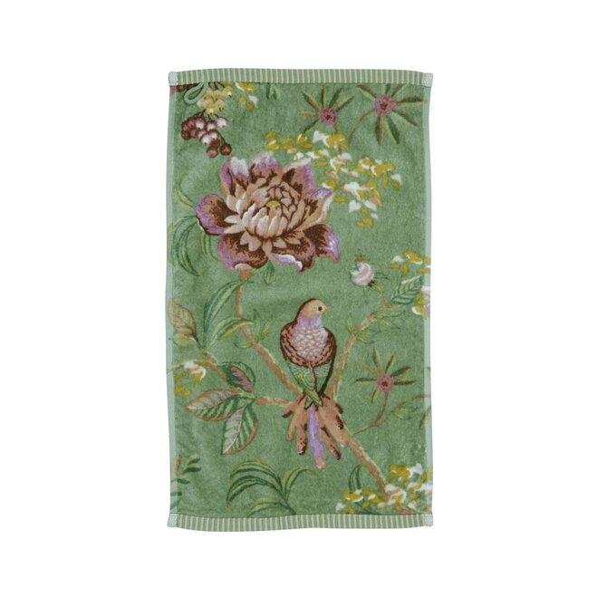 Pip Studio Secret Garden gastendoekje Groen 30x50 cm