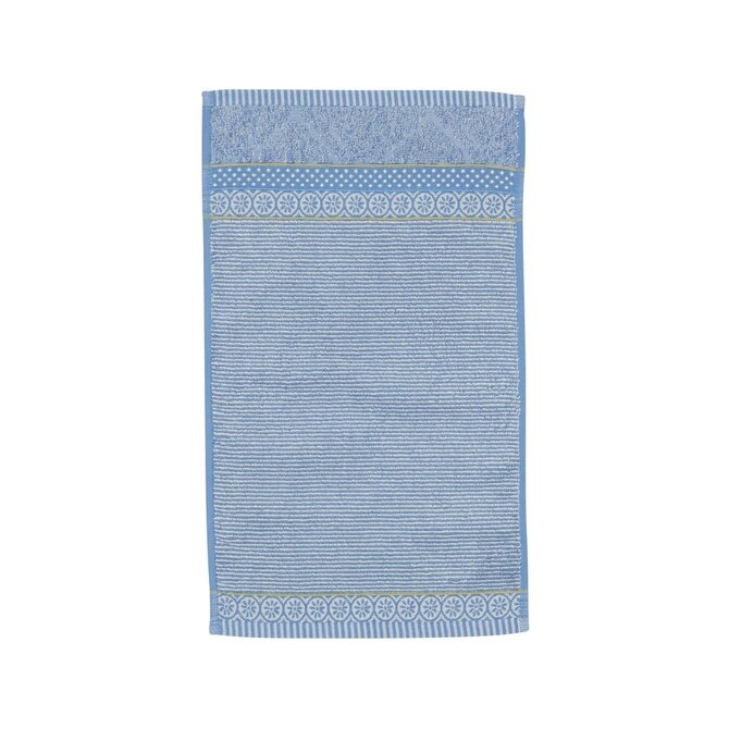 Pip Studio Soft Zellige washandje Blauw Grijs 16x22 cm
