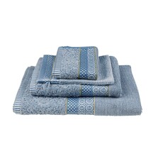 Pip Studio Soft Zellige gastendoekje Blauw Grijs 30x50 cm