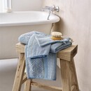 Pip Studio Pip Studio Soft Zellige gastendoekje Blauw Grijs 30x50 cm