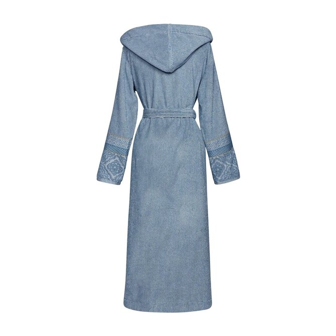 Pip Studio Soft Zellige Bathrobe Blue Grey XS