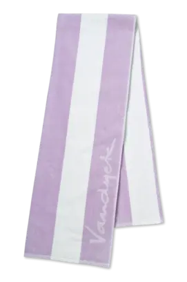Vandyck Riviera Beach Towel lilac beach towel 100/200