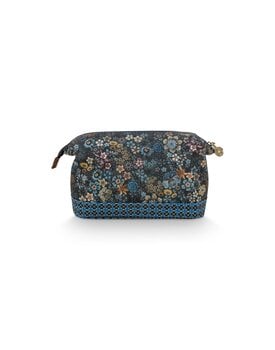 Pip Studio Cooper Cosmetic Purse Large Tutti i Fiori Blue 26x18x12cm