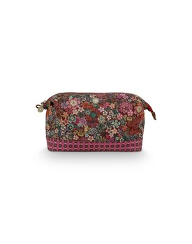 Pip Studio Cooper Cosmetic Purse Large Tutti i Fiori Pink 26x18x12cm