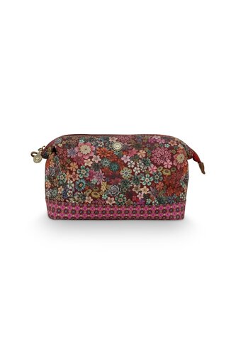 Pip Studio Cooper - Toilettas - Roze - Tutti i Fiori - 26 cm