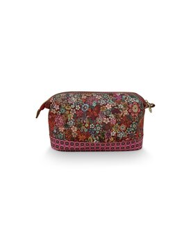 Pip Studio Cooper Cosmetic Purse Large Tutti i Fiori Pink 26x18x12cm