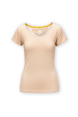 Pip Studio Tilly Short Sleeve Top Mi Vida Pink M