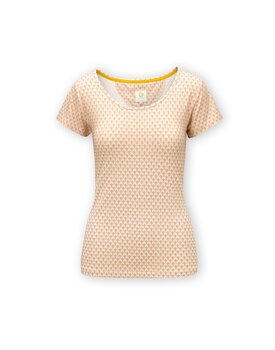 Pip Studio Tilly Short Sleeve Top Mi Vida Pink M