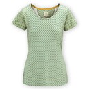 Pip Studio Pip Studio Tilly Short Sleeve Top Mi Vida Green L