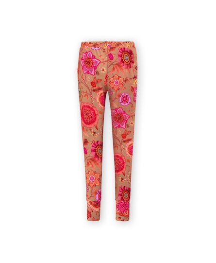 Pip Studio Bobien Long Trousers Viva las Flores Pink L