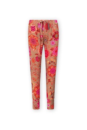 Pip Studio Pip Studio Bobien Long Trousers Viva las Flores Pink XL