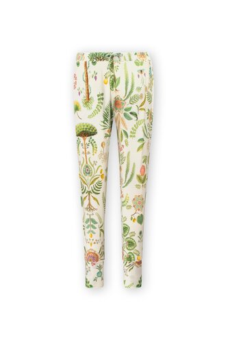 Pip Studio Pip Studio Bobien Long Trousers Bamboleo White L