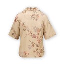 Pip Studio Pip Studio Flora Short Sleeve Top Amor de Dios Sand S