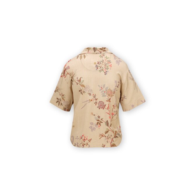 Pip Studio Flora Short Sleeve Top Amor de Dios Sand S Pip Studio Flora Short Sleeve Top Amor de Dios Sand S