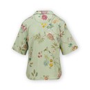 Pip Studio Pip Studio Flora Short Sleeve Top La Dolce Vita Light Green S