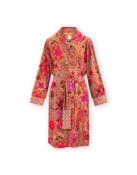 Pip Studio Nisha Kimono Viva las Flores Pink L
