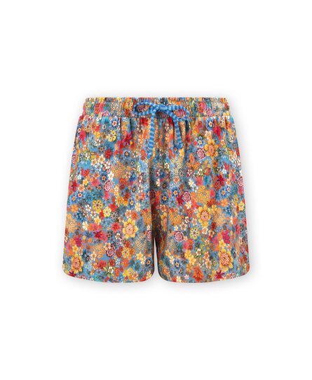 Pip Studio Bob Short Trousers Tutti i Fiori Light Blue M