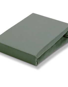 Vandyck JERSEY SUPREME TOPPER 15 1-persoons 80-100 x 190-220 sage green