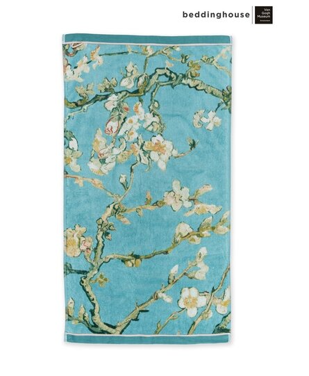 Beddinghouse x Van Gogh Museum Blossom Towel Blue