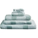 Beddinghouse Beddinghouse Sheer Stripe Handdoek  Groen 60x110 cm