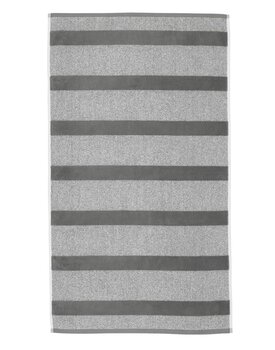 Beddinghouse Sheer Stripe Handdoek  Antraciet 60x110 cm
