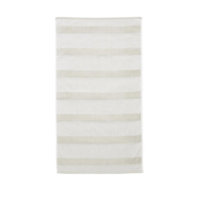 Beddinghouse Sheer Stripe Handdoek  Zand 60x110 cm