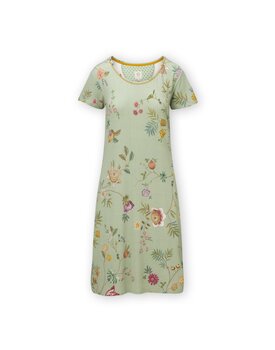 Pip Studio Daniela Short Sleeve Nightdress La Dolce Vita Light Green M