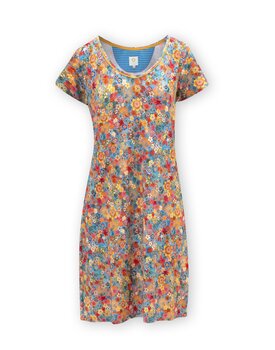 Pip Studio Djoy Short Sleeve Nightdress Tutti i Fiori Light Blue XL