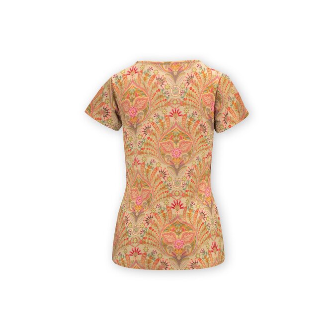 Pip Studio Tilly Short Sleeve Top Alba Khaki S Pip Studio Tilly Short Sleeve Top Alba Khaki S