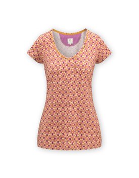 Pip Studio Toy Short Sleeve Top Verano Lilac L