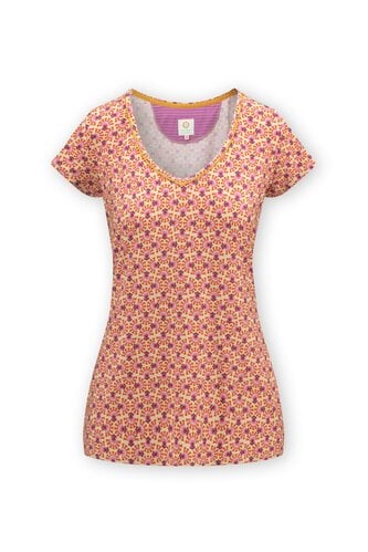 Pip Studio Pip Studio Toy Short Sleeve Top Verano Lilac S