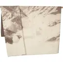David Fussenegger David Fussenegger LUCA flannel cotton plaid Alpine Panorama 240x220 cm Braun