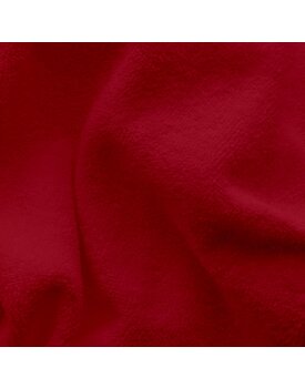 Schlafgut Badstof Hoeslaken M - 120x200 - 130x200 285 Red Deep