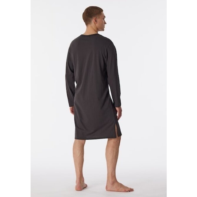 Schiesser Nightshirt 1/1 anthracite 180264 48/S Schiesser Nightshirt 1/1 anthracite 180264 48/S
