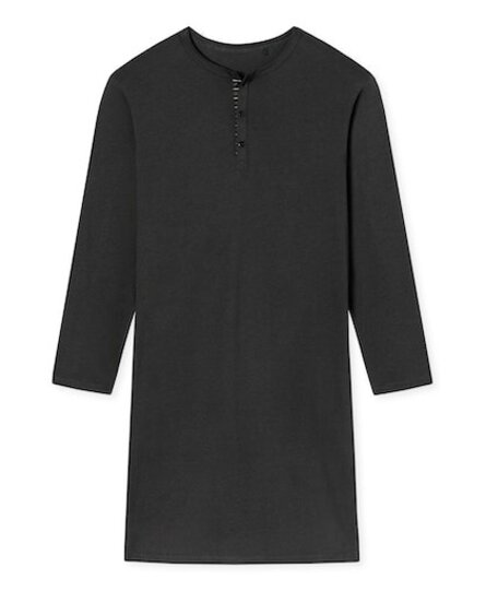 Schiesser Nightshirt 1/1 anthracite 180264 50/M